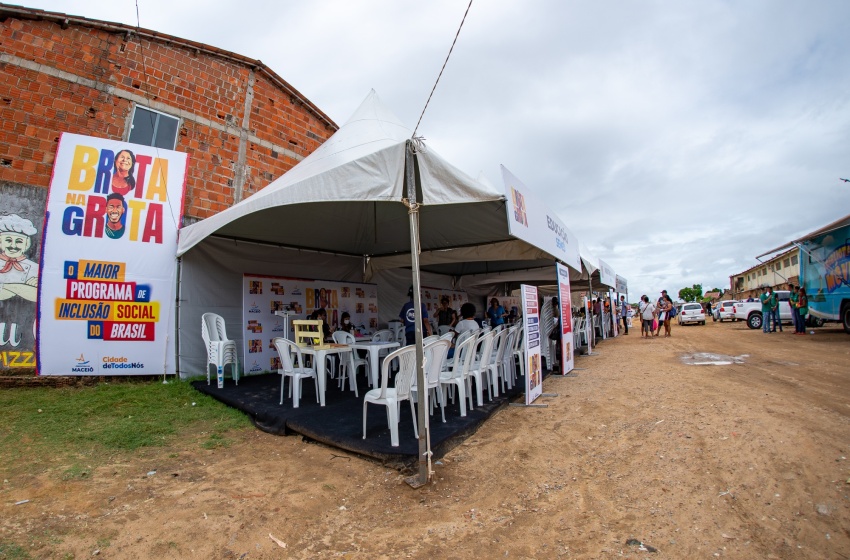Brota na Grota leva serviços aos bairros de Ipioca e Barro Duro
