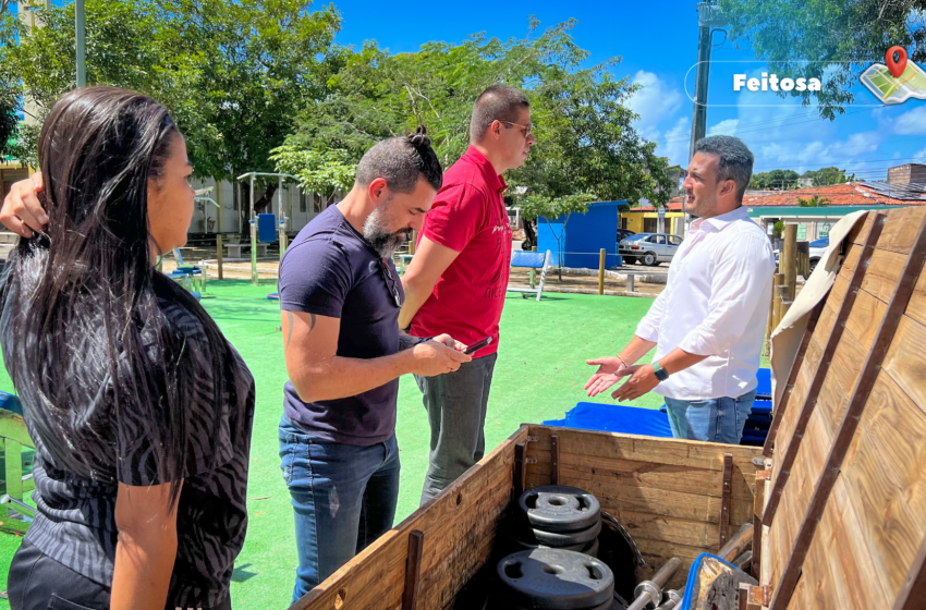 Academias do Povo na Jatiúca e no Feitosa passam por vistoria e serão revitalizadas