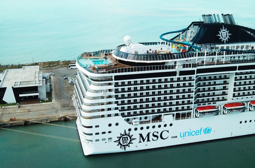 Temporada de Cruzeiros: MSC Preziosa traz mais de 2.400 turistas a Maceió