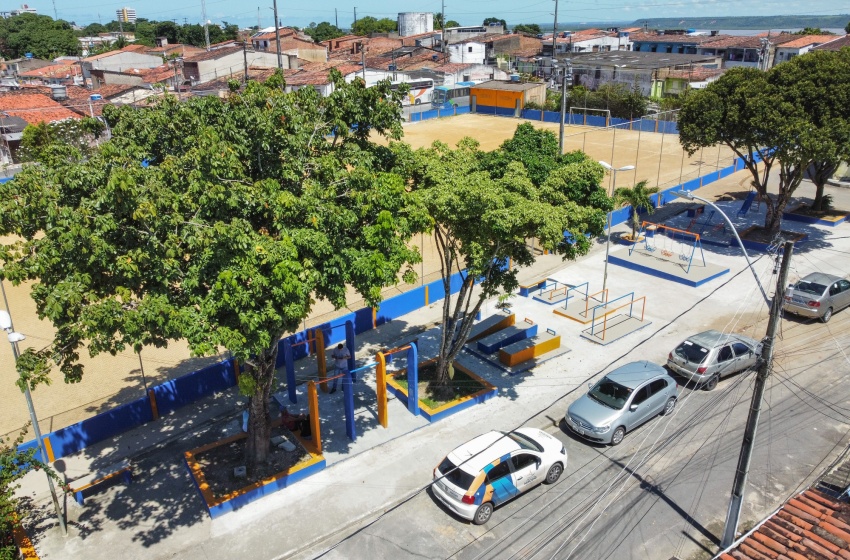 Prefeitura de Maceió revitaliza espaço de lazer para comunidade da Vila Saem