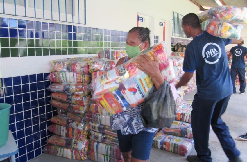 Cestas básicas serão entregues segunda-feira (17) no Ginásio do Lar São Domingos