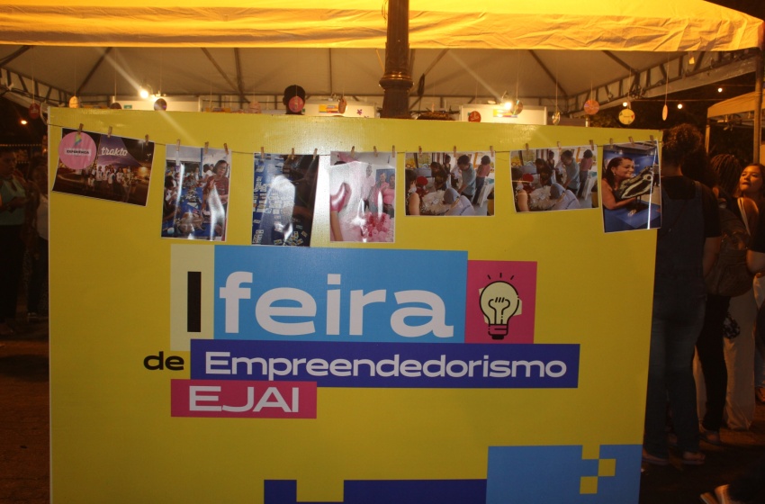 1ª feira de Empreendedorismo da Educação de Jovens, Adultos e Idosos movimenta o Educar é Massa