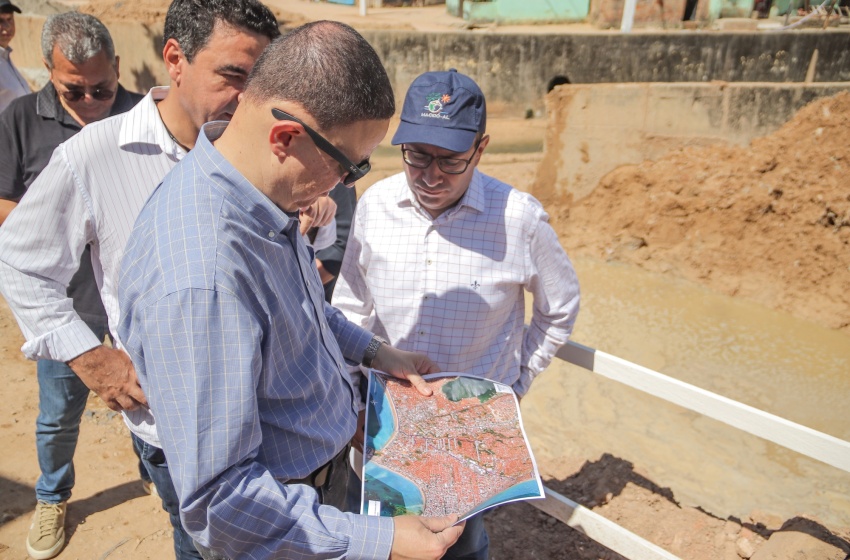 Técnicos da Infraestrutura e executivos da CAF vistoriam obras em andamento em Maceió