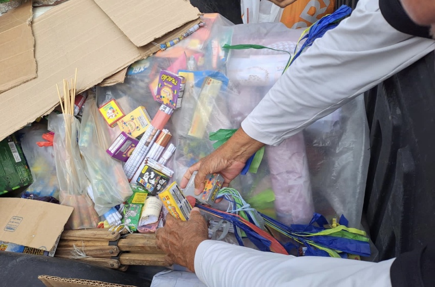 Segurança Cidadã apreende fogos de artifício vendidos ilegalmente