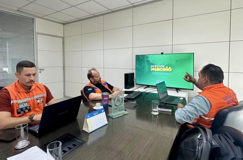Defesa Civil de Maceió apresenta ações de prevenção e monitoramento em Brasília
