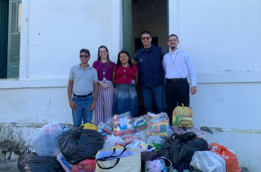 Semesp entrega mais de 80 cestas básicas a instituições sociais de Maceió