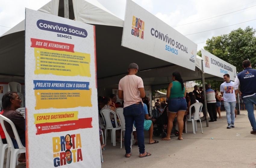 Brota na Grota: Convívio Social cadastrou ambulantes de seis comunidades