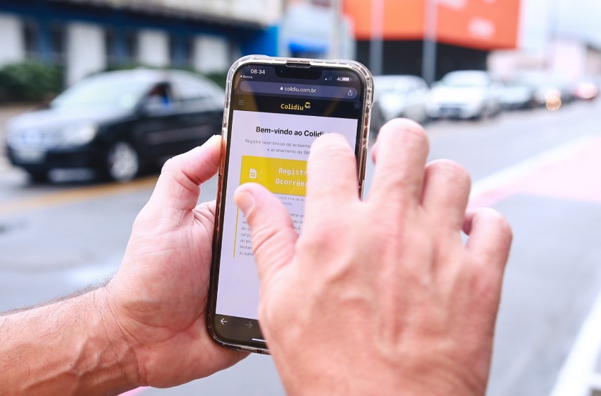 Colidiu: Plataforma emite declarações de acidentes sem vítimas na capital