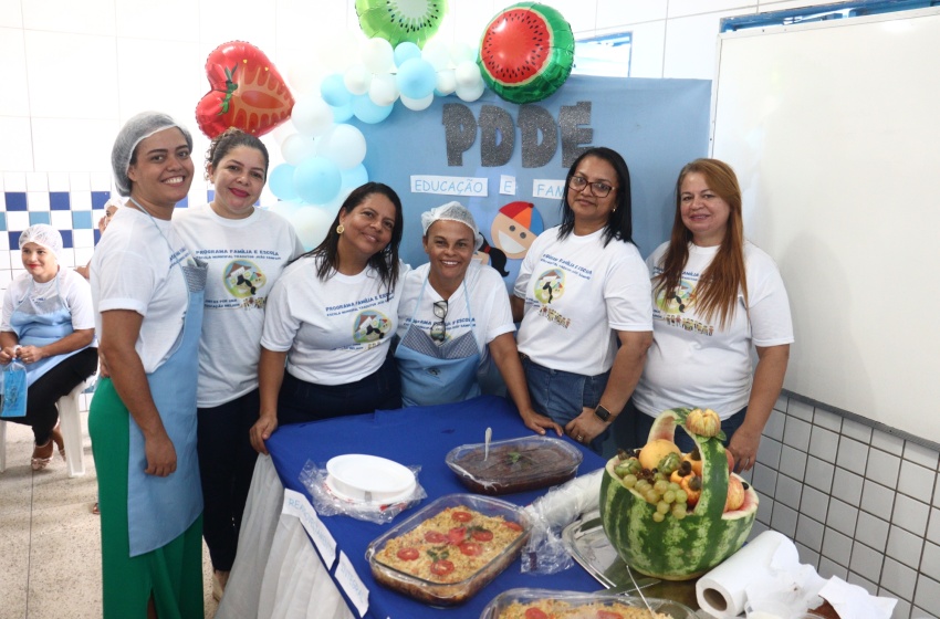 Escola municipal conclui formação sobre reaproveitamento de alimentos
