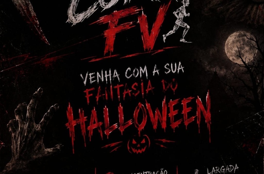 Corre FV promove corrida temática de Halloween nesta terça-feira(27) em Fernão Velho