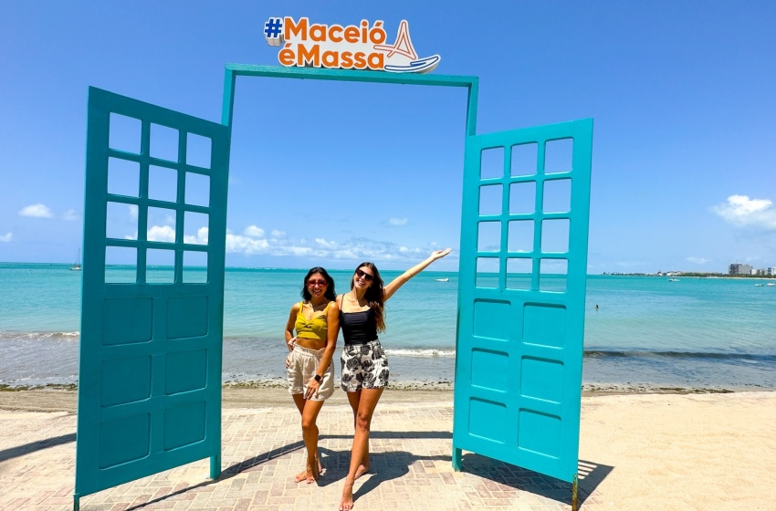 Influenciadoras da Decolar e Despegar divulgam Maceió para mais de 2 milhões de seguidores