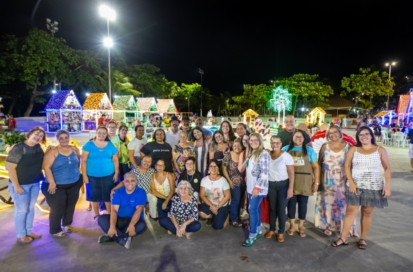 Economia Solidária comemora resultado de vendas na Vila Encantada