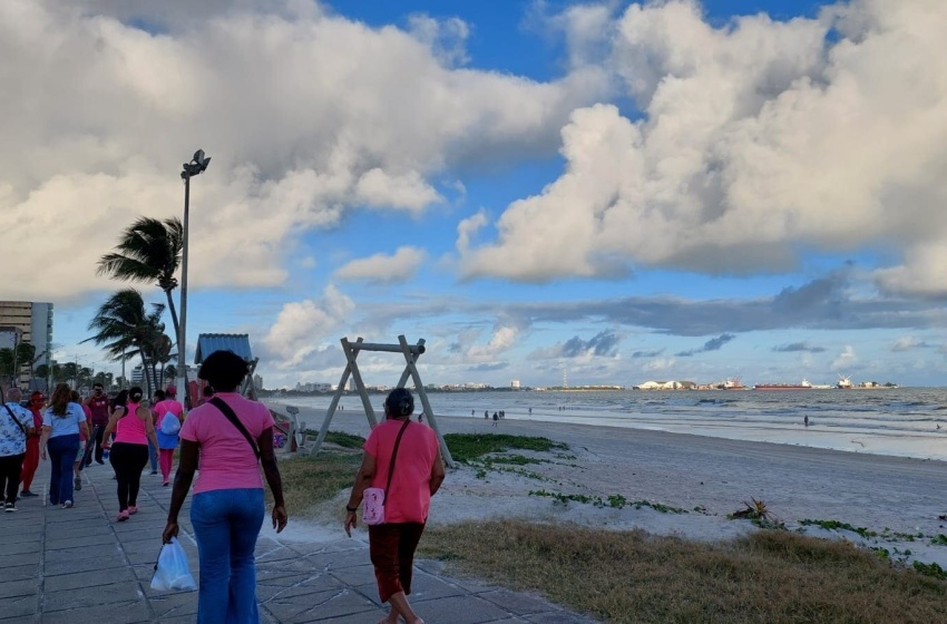 USF Durval Cortez e Cras Adelmo Machado fazem caminhada rosa