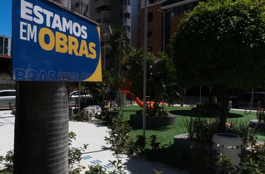 Obras de requalificação devolvem vida e segurança à Praça Milton Buarque na Ponta Verde