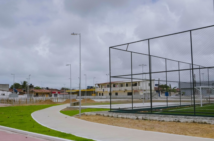 Obra da segunda etapa do Parque Esportivo do Biu inicia instalação de equipamentos