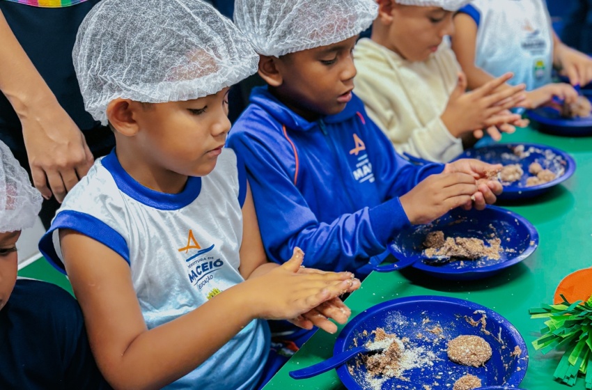 Páscoa saudável transforma rotina de crianças no Gigantinhos Graciliano Ramos