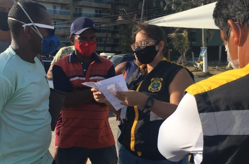 Ambulantes são orientados para atuar em Cruz das Almas e Jacarecica