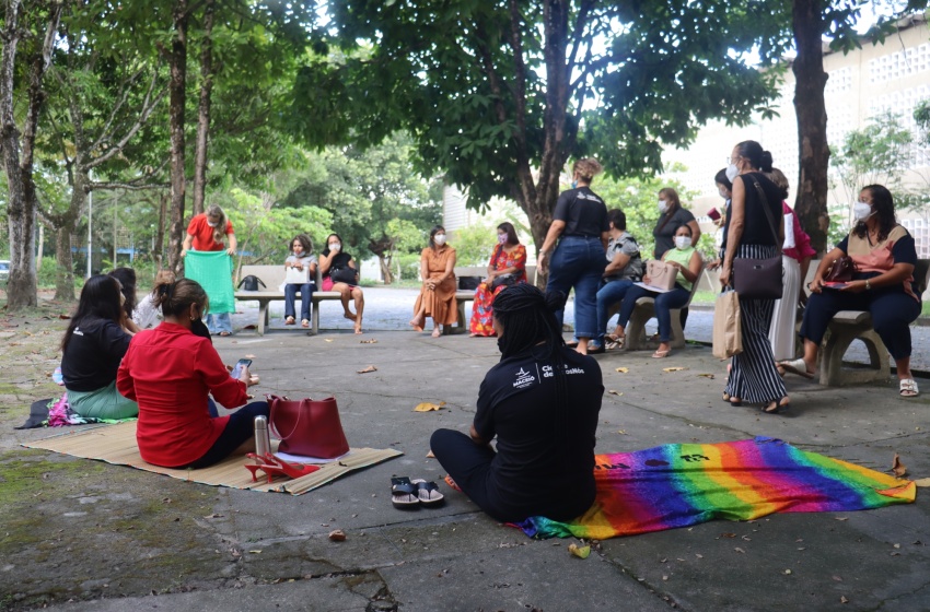 Coordenadoras da educação infantil discutem interação da criança com a natureza