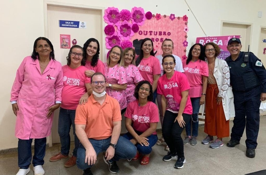 USF José Bernardes Neto promove ações do Outubro Rosa para a comunidade
