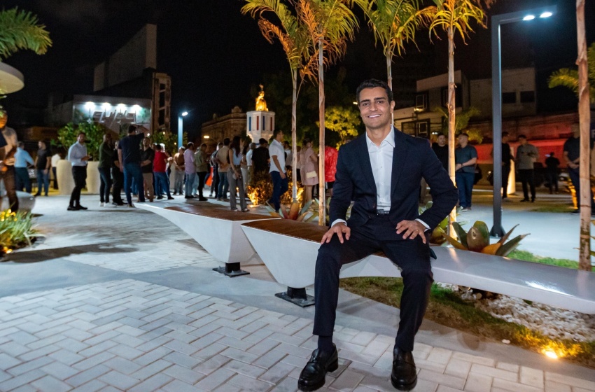 prefeitura de Maceió entrega revitalização da Praça Montepio dos Artistas