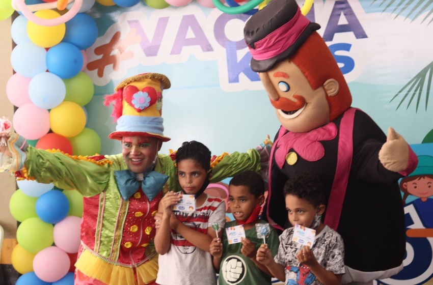 Diversão e conscientização marcam maratona de vacinação de estudantes da rede municipal de ensino