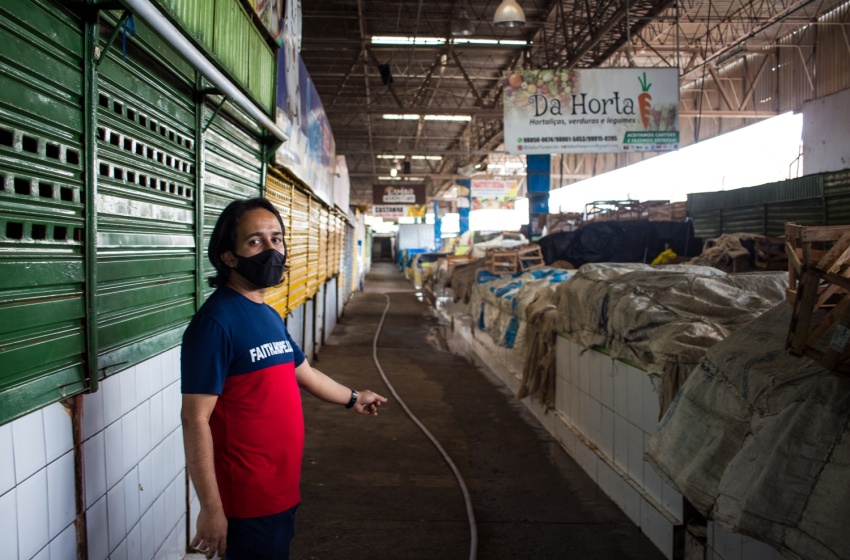 Mutirão de higiene e limpeza é finalizado no Mercado da Produção