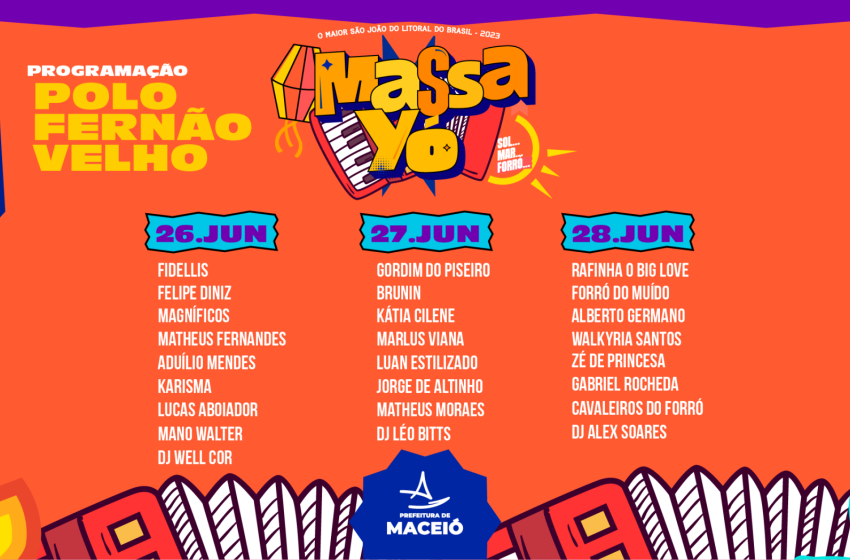 Polo Fernão Velho inicia festejos juninos nesta segunda (26); confira a programação