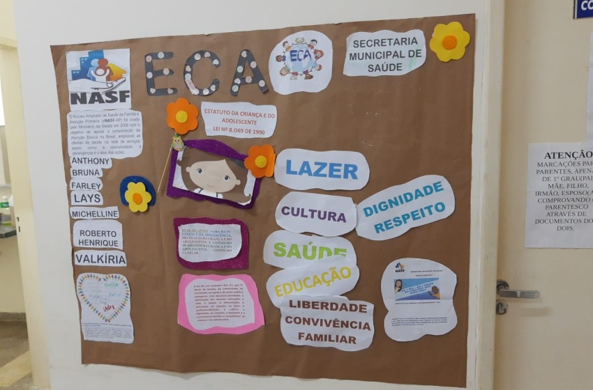 Equipe do Nasf orienta comunidades sobre Estatuto da Criança e do Adolescente