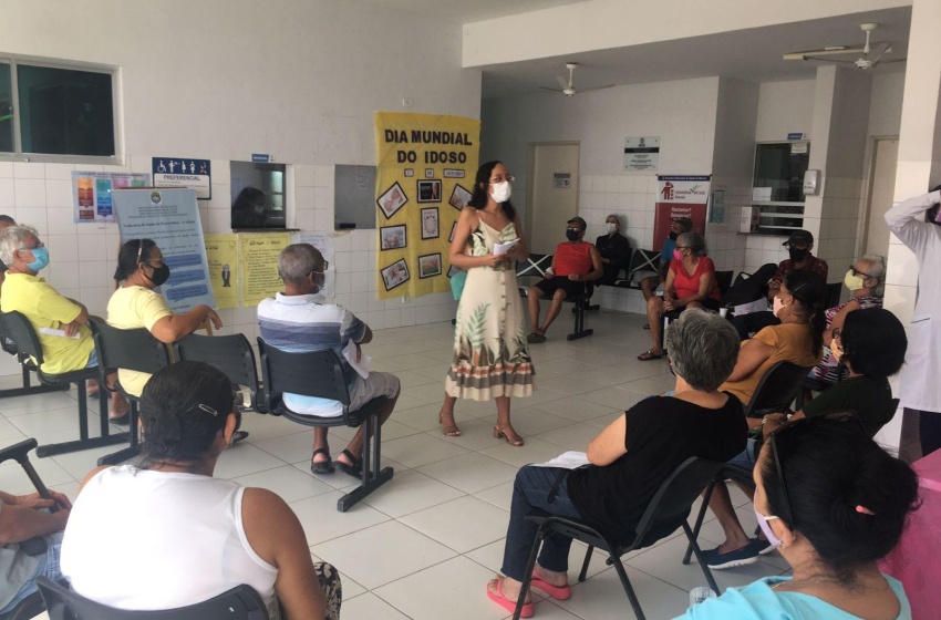 Cuidados com a pessoa idosa mobilizam unidades de saúde do município