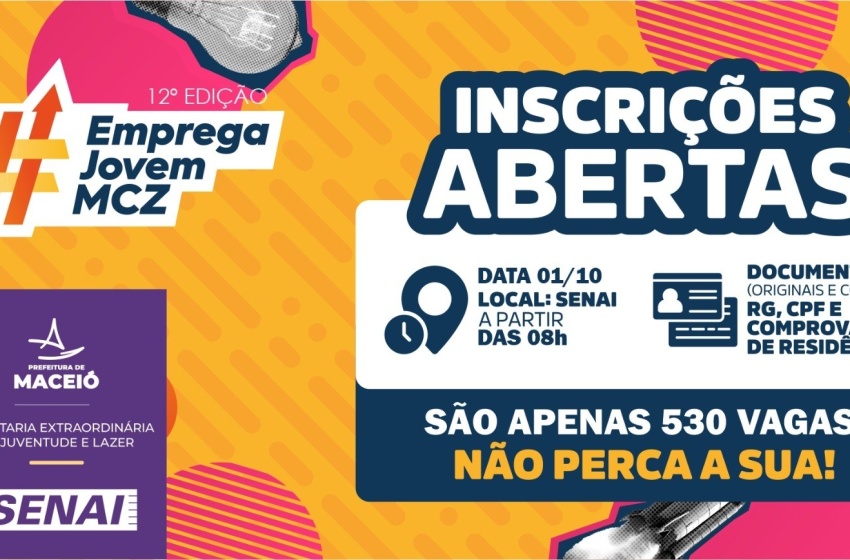 Emprega Jovem abre inscrições para a 12ª edição nesta quarta (1°)