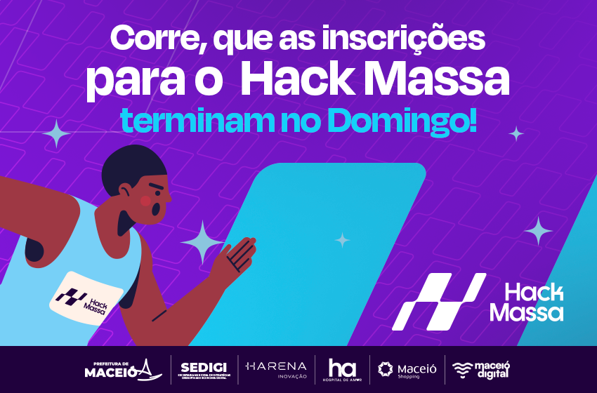 Hack Massa: inscrições para maratona de inovação terminam domingo(10)