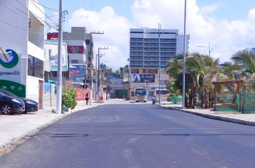 Infraestrutura finaliza pavimentação na Av. Brigadeiro Eduardo Gomes de Brito
