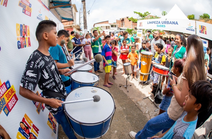 Fundação Cultural leva ritmo e cultura para a Grota da Moenda