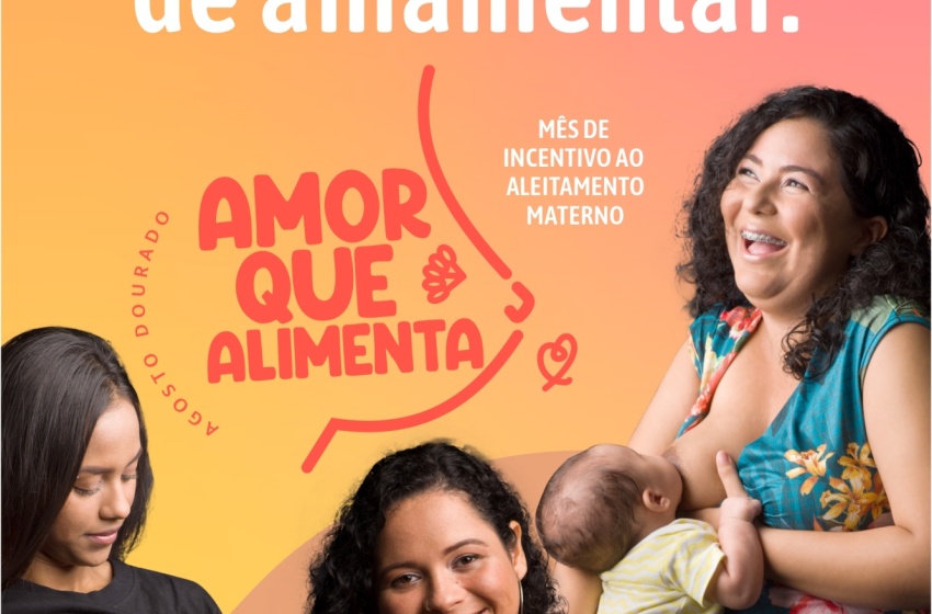 Gabinete da Mulher destaca que o aleitamento materno deve ser naturalizado em todos os espaços 