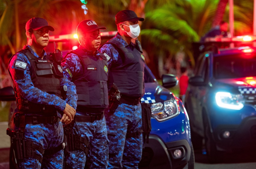 Guarda Municipal garante segurança durante abertura do Natal de Maceió