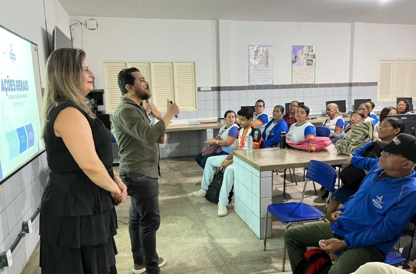 Visa de Maceió promove capacitação para alunos da EJAI em escola no Antares