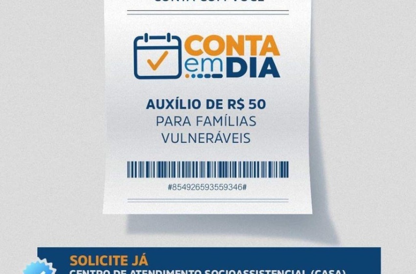 Assistência Social concede auxílios para pessoas em vulnerabilidade social