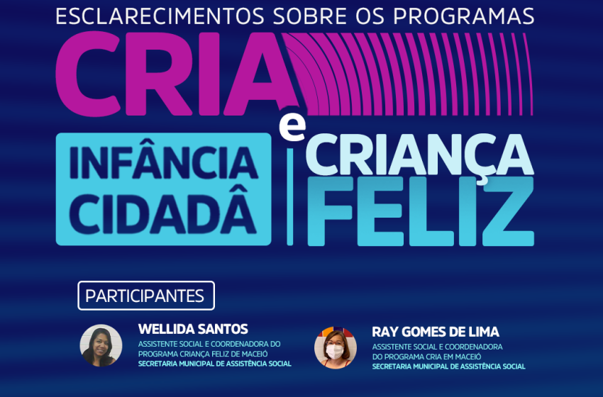 Primeira infância: Assistência Social capacitará técnicos da Educação