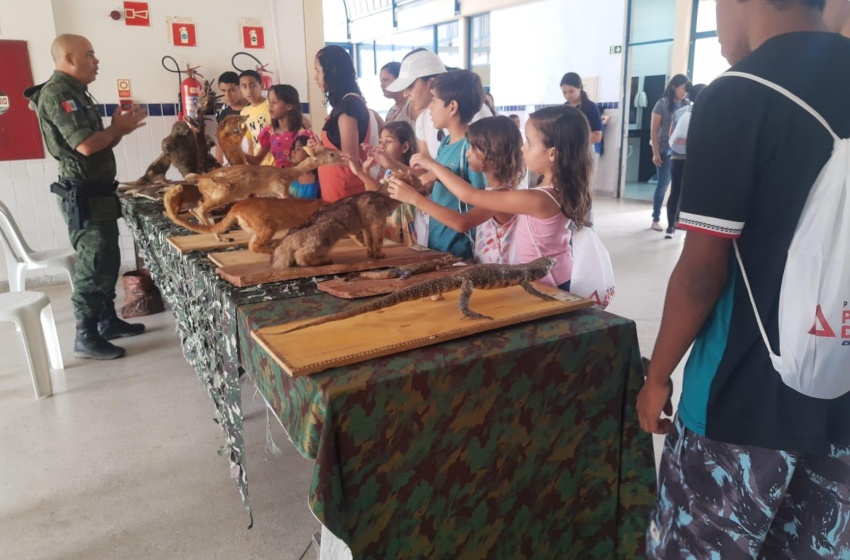 Crianças de Unidades de Acolhimento da Semdes se divertem em dia de lazer