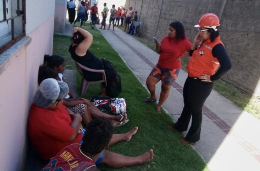 Família das vítimas de residência atingida por incêndio é atendida pela Defesa Civil