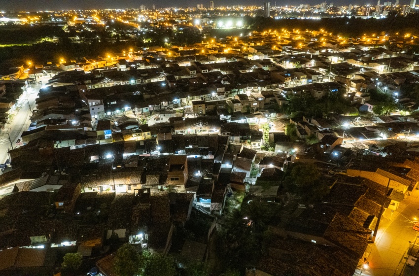 Grotas na Chã da Jaqueira recebem iluminação 100% em LED