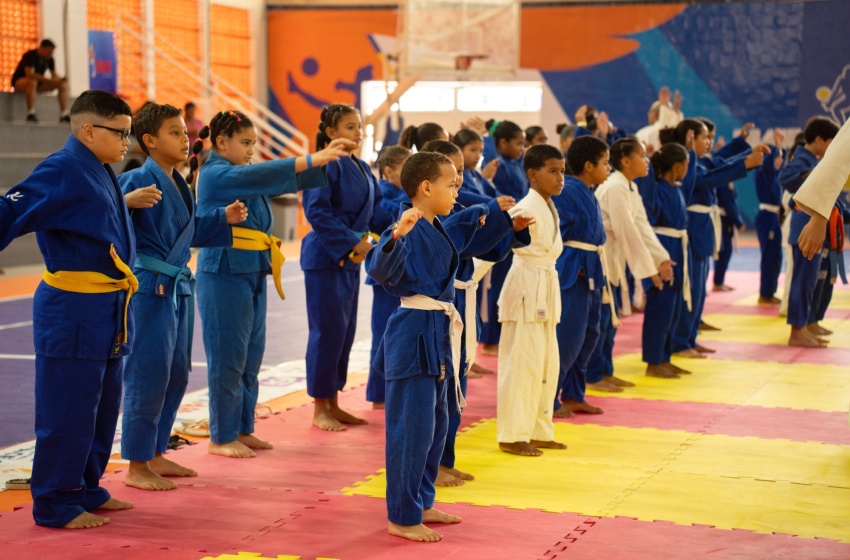 Festival de Judô Escolar reúne estudantes e incentiva formação cidadã