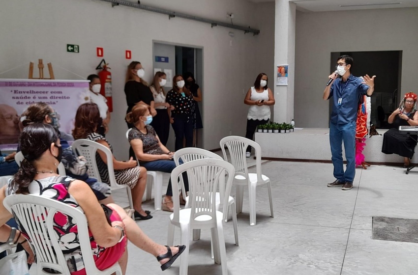 Saúde celebra Dia da Pessoa Idosa com música e orientações