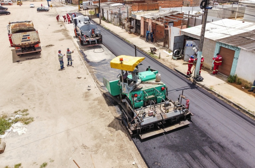 Prefeitura de Maceió leva pavimentação asfáltica ao Benedito Bentes