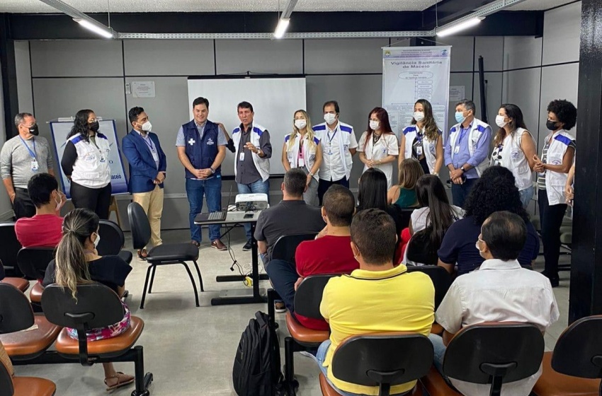 Vigilância de Maceió promove encontro com profissionais de fiscalização de municípios alagoanos