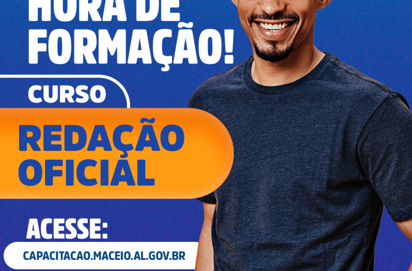 Curso de Redação Oficial é oferecido a servidores municipais
