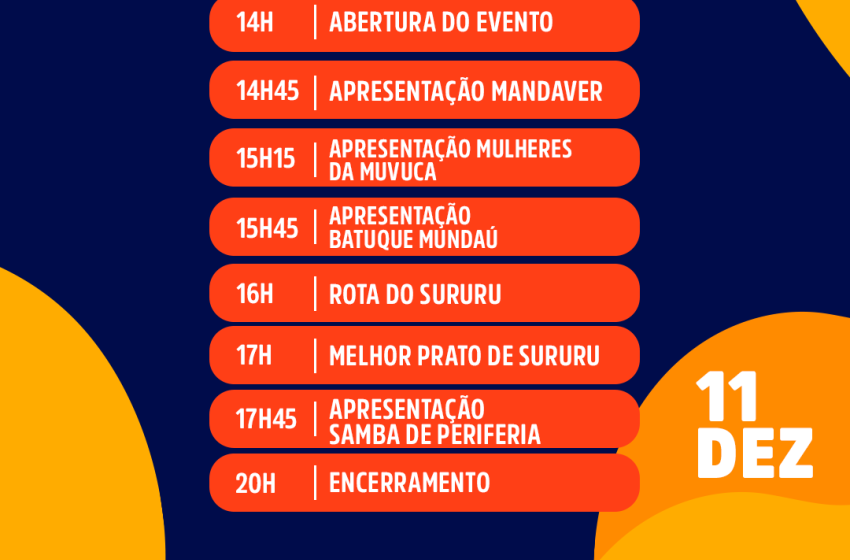 Festival “Mãe Lagoa Mundaú” promove neste sábado (11) valorização da gastronomia e da cultura local