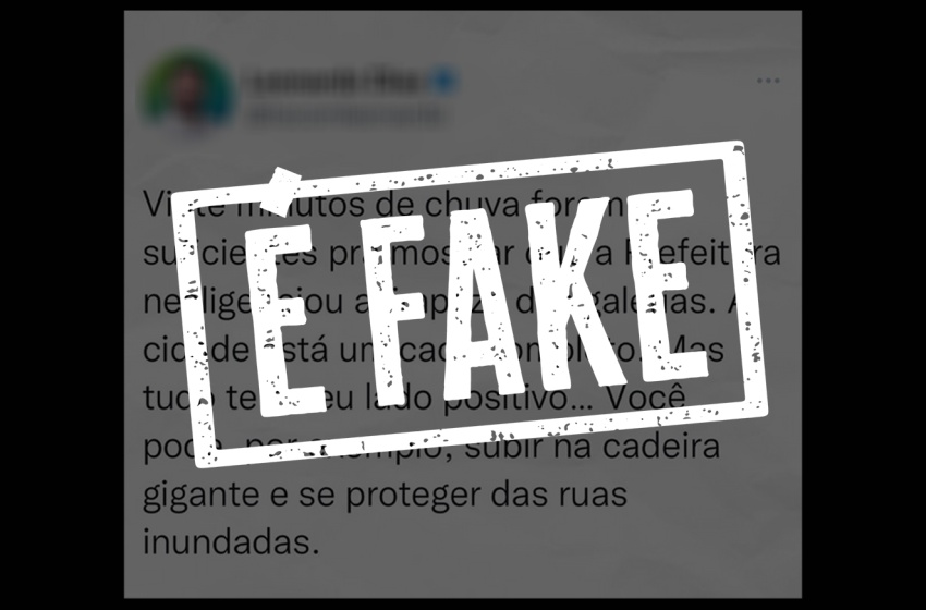 É falso! Prefeitura de Maceió não negligenciou limpeza de galerias pluviais