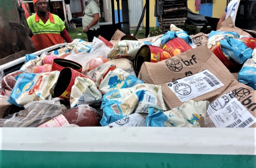 Vigilância Sanitária apreende 1.500 kg de alimentos impróprios para consumo