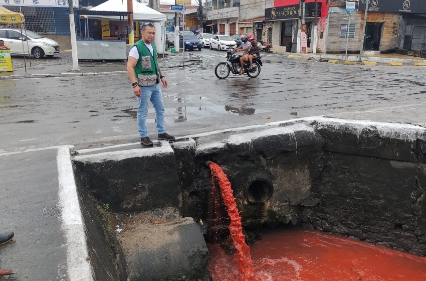Meio Ambiente autua BRK por ligação clandestina de esgoto na Cambona